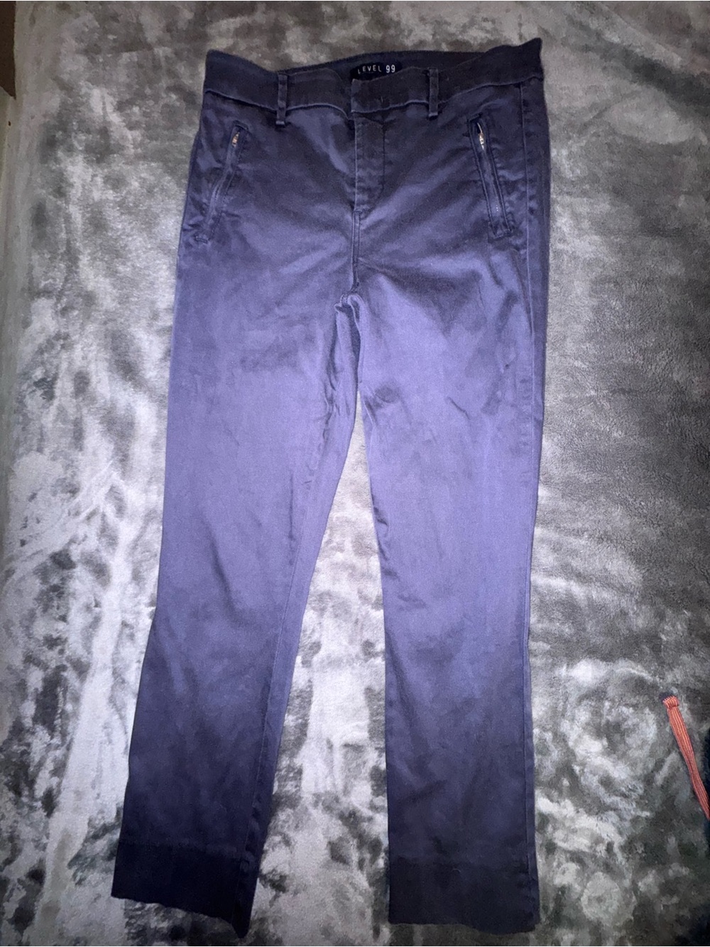 Level 99 Women's Straight Leg Jeans in Navy